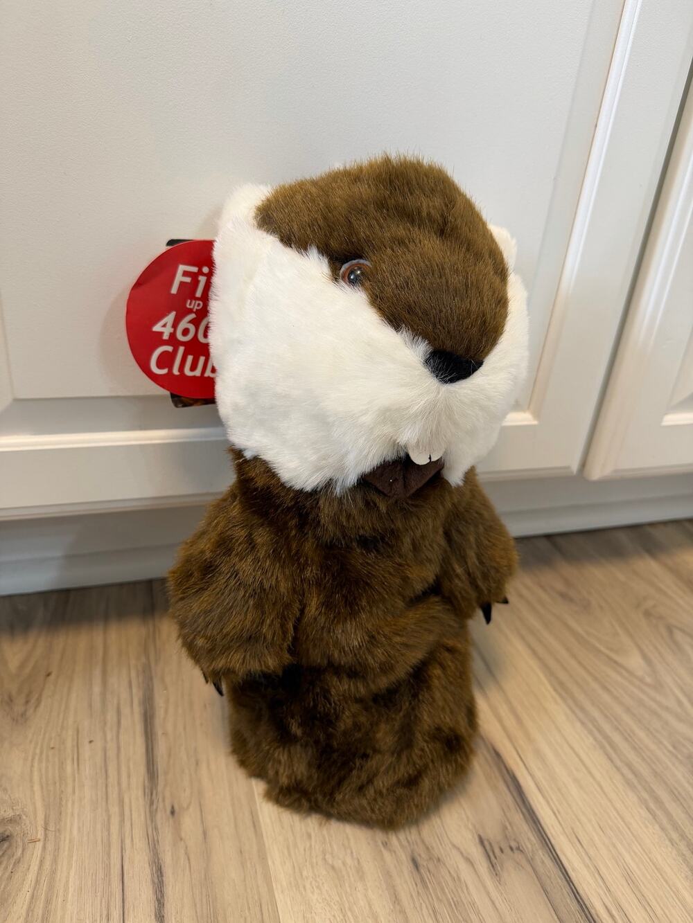 NWT Beaver Golf Headcover - New Pro Active Sports Driver Head Cover Plush